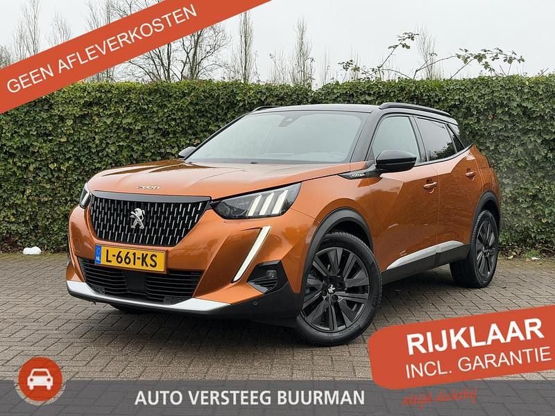 Oranje Occasion 2020 Peugeot 2008 GT-line SUV | € 17.450 (Eerlijke prijs) - Afbeelding 1/4