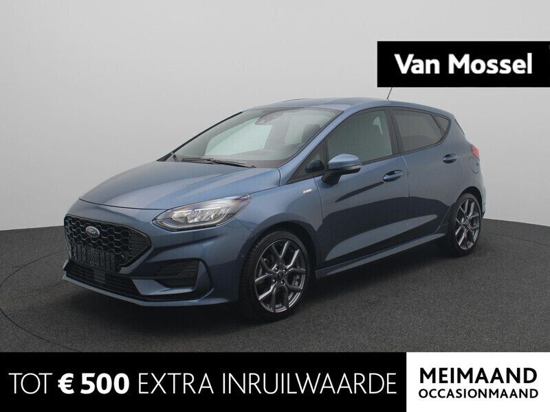 Blauw Gebruikt 2023 Ford Fiesta ST-Line Hatchback | € 19.645 (Iets duurder) - Afbeelding 1/4