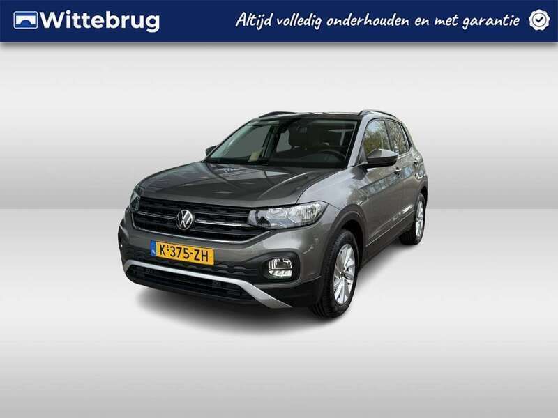 Grijs Gebruikt 2021 VW T-Cross Life SUV | € 19.950 (Goede deal) - Afbeelding 1/3