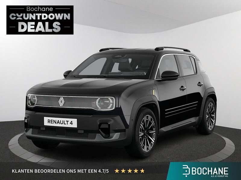 Noir étoilé (zwart mica) Nieuw 2025 Renault R4 Iconic SUV | € 36.040 (Eerlijke prijs) - Afbeelding 1/4