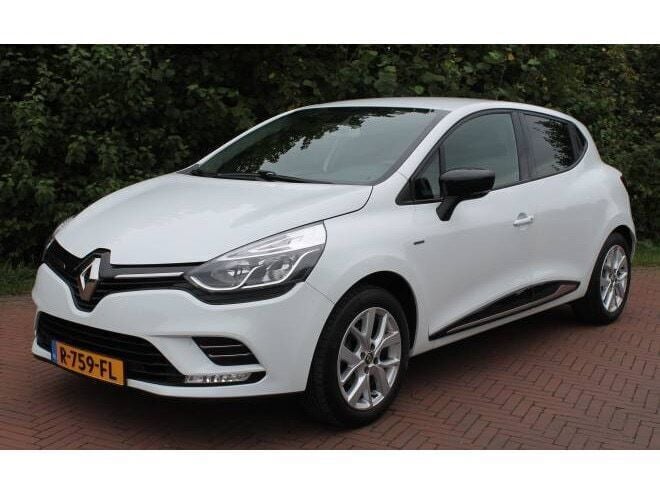 Wit Gebruikt 2019 Renault Clio IV LIMITED Hatchback | € 12.995 (Iets duurder) - Afbeelding 1/4
