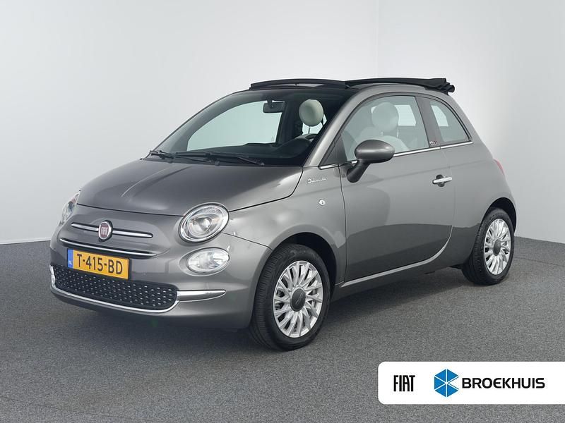 Grijs Gebruikt 2023 Fiat 500C Dolcevita Cabriolet | € 16.895 (Eerlijke prijs) - Afbeelding 1/4