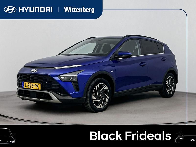 Blauw Gebruikt 2021 Hyundai Bayon Premium SUV | € 17.900 (Eerlijke prijs) - Afbeelding 1/3