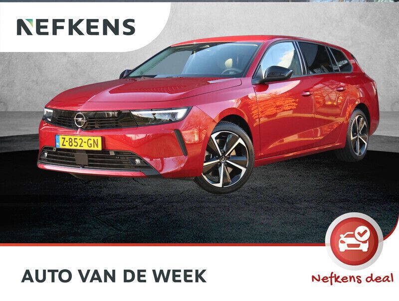 Rood Gebruikt 2024 Opel Astra Business Edition Stationwagen | € 31.300 (Eerlijke prijs) - Afbeelding 1/4