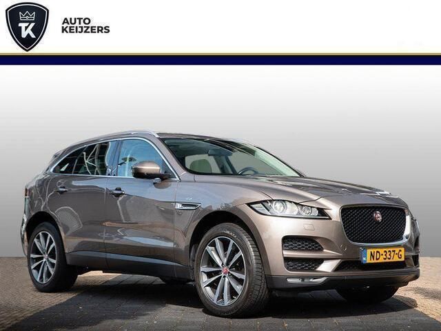 Grijs Gebruikt 2017 Jaguar F-Pace Portfolio SUV | € 32.900 - Afbeelding 1/4