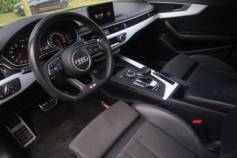 Occasion Audi A4 S-Line 150 PK (110 kW) 2018 Zwart Stationwagen