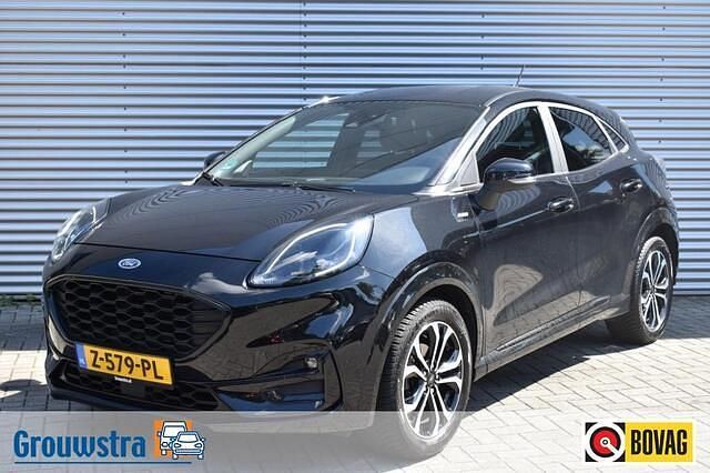 Zwart Occasion 2021 Ford Puma ST-Line SUV | € 19.940 (Eerlijke prijs) - Afbeelding 1/4