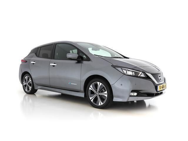 Grijs metallic Gebruikt 2018 Nissan Leaf Tekna Hatchback | € 11.345 (Duur) - Afbeelding 1/4