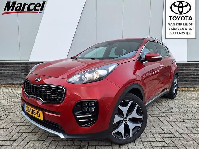Rood Gebruikt 2016 Kia Sportage First Edition SUV | € 17.900 (Goede deal) - Afbeelding 1/3