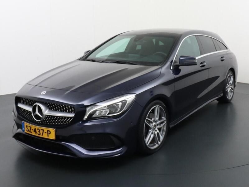 Blauw Gebruikt 2018 Mercedes CLA180 Shooting Brake Business Stationwagen | € 19.495 (Eerlijke prijs) - Afbeelding 1/4