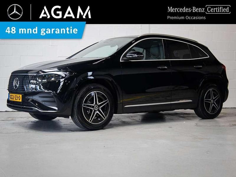 Zwart Gebruikt 2025 Mercedes EQA250+ AMG line SUV | € 46.950 (Super prijs) - Afbeelding 1/4