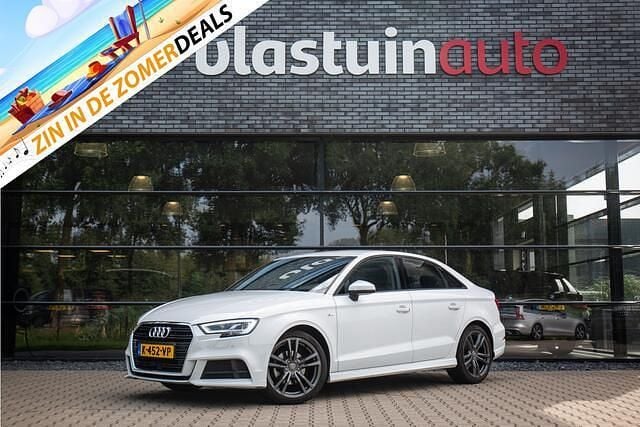 Wit Gebruikt 2020 Audi A3 Sport Sedan | € 22.950 (Super prijs) - Afbeelding 1/4