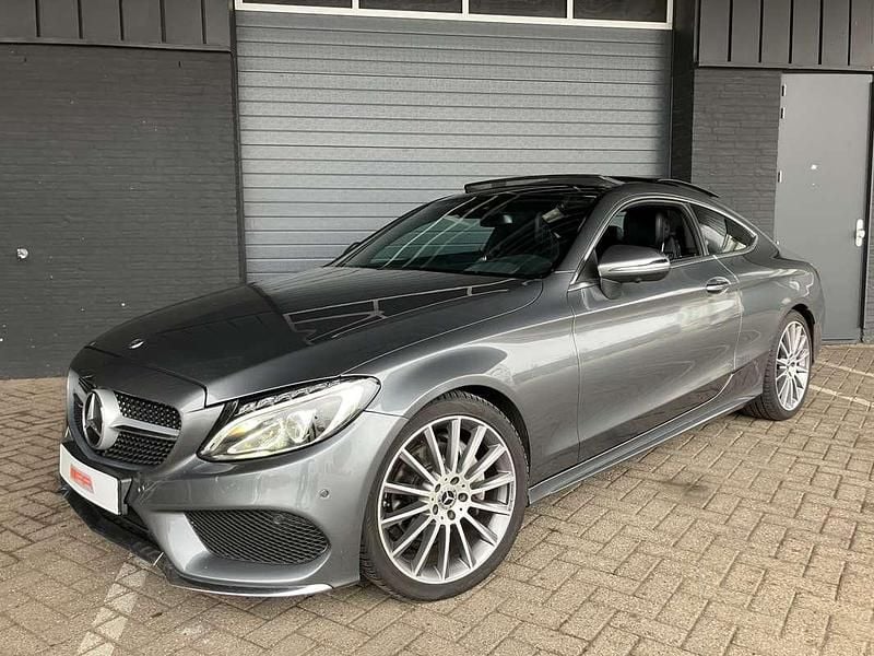 Occasion Mercedes C220 AMG 170 PK (125 kW) 2017 Grijs Coupé