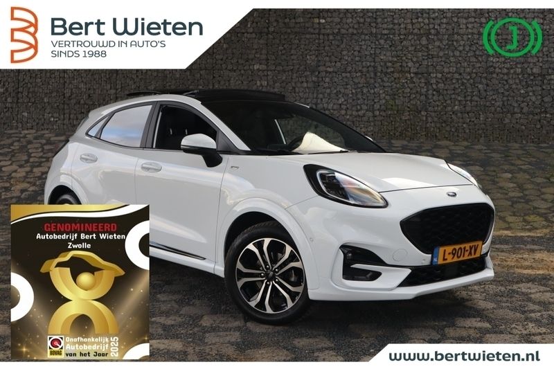 Wit Gebruikt 2020 Ford Puma ST-Line SUV | € 23.535 (Iets duurder) - Afbeelding 1/3