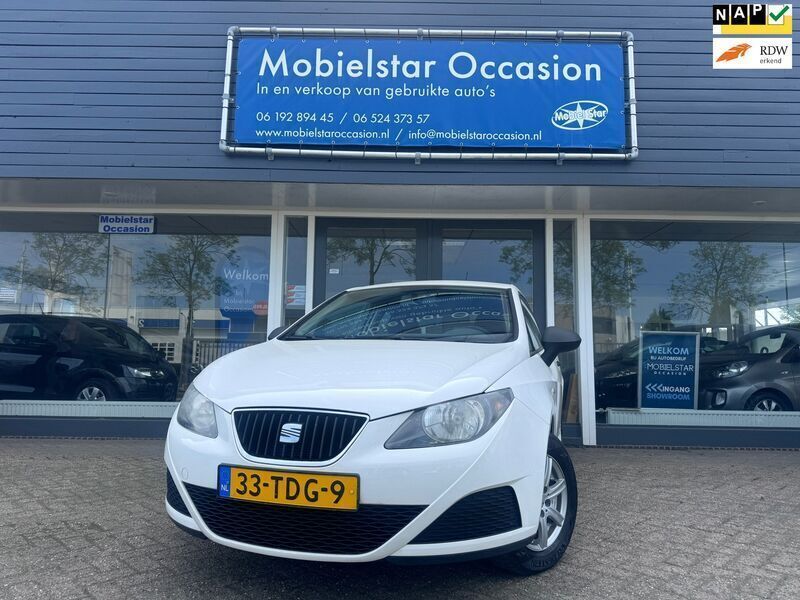 Wit Gebruikt 2012 Seat Ibiza Hatchback | € 4.550 (Goede deal) - Afbeelding 1/4