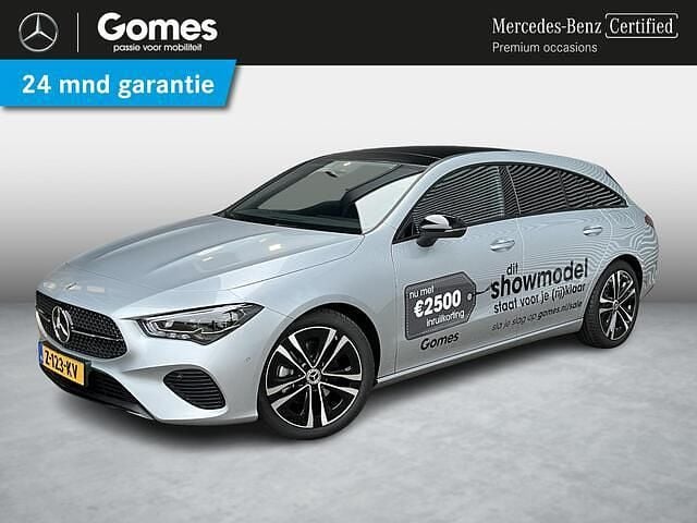 Zilver Gebruikt 2024 Mercedes CLA180 Shooting Brake Luxury Stationwagen | € 39.950 - Afbeelding 1/4