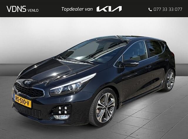 Zwart Gebruikt 2016 Kia Ceed GT-Line Hatchback | € 12.950 (Eerlijke prijs) - Afbeelding 1/4