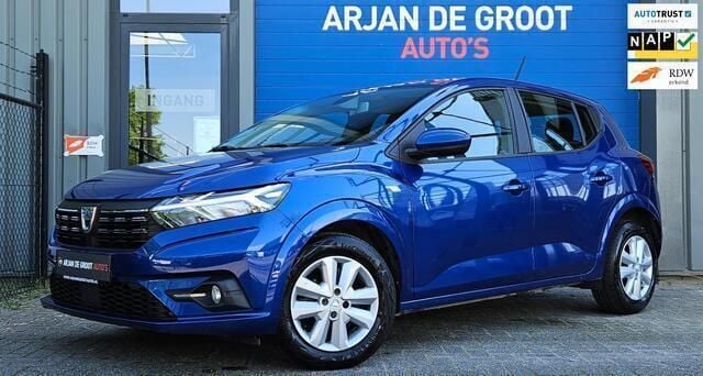 Blauw Gebruikt 2022 Dacia Sandero Hatchback | € 12.750 (Goede deal) - Afbeelding 1/4