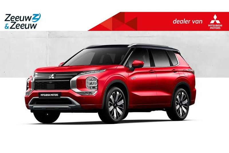 Rood Nieuw 2025 Mitsubishi Outlander P-HEV Instyle SUV | € 58.875 (Iets duurder) - Afbeelding 1/4