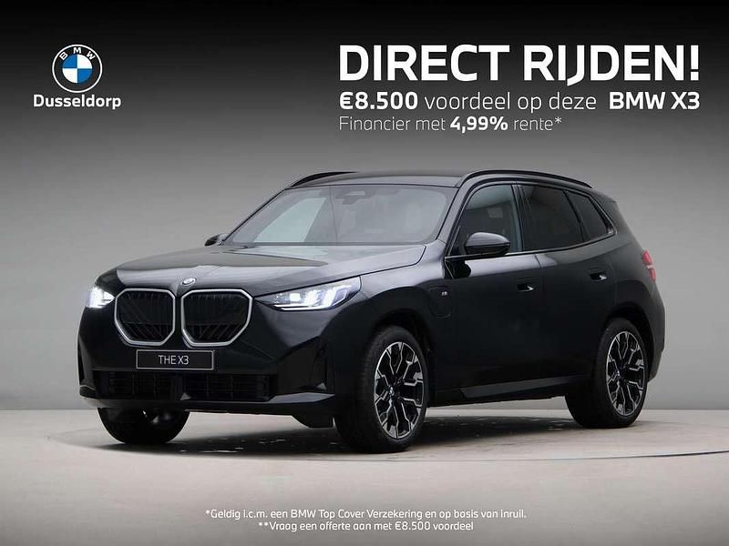 Zwart Nieuw 2025 BMW X3 Comfort Edition SUV | € 78.161 (Super prijs) - Afbeelding 1/4