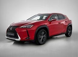 Rood metallic Occasion 2023 Lexus UX 300e Luxury Line SUV | € 37.400 (Iets duurder) - Afbeelding 1/4
