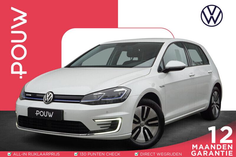 Wit Gebruikt 2020 VW e-Golf Hatchback | € 13.250 (Eerlijke prijs) - Afbeelding 1/4