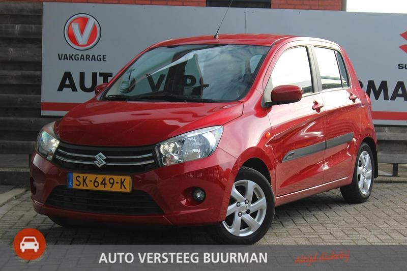 Rood Gebruikt 2018 Suzuki Celerio Exclusive Hatchback | € 4.799 (Eerlijke prijs) - Afbeelding 1/4