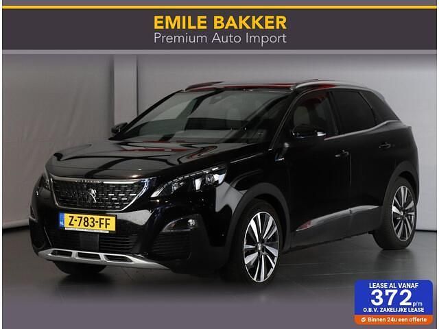 Zwart Gebruikt 2020 Peugeot 3008 GT SUV | € 22.950 (Eerlijke prijs) - Afbeelding 1/4