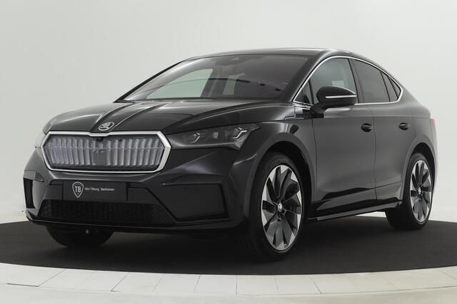 Zwart Gebruikt 2023 Skoda Enyaq iV Business Line SUV | € 63.440 - Afbeelding 1/4