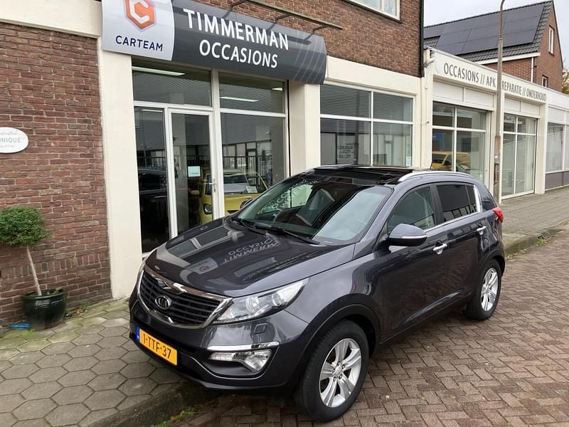 Grijs Gebruikt 2010 Kia Sportage Plus SUV | € 7.650 (Goede deal) - Afbeelding 1/4