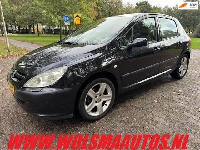 Zwart Gebruikt 2002 Peugeot 307 Hatchback | € 1.250 (Duur) - Afbeelding 1/4