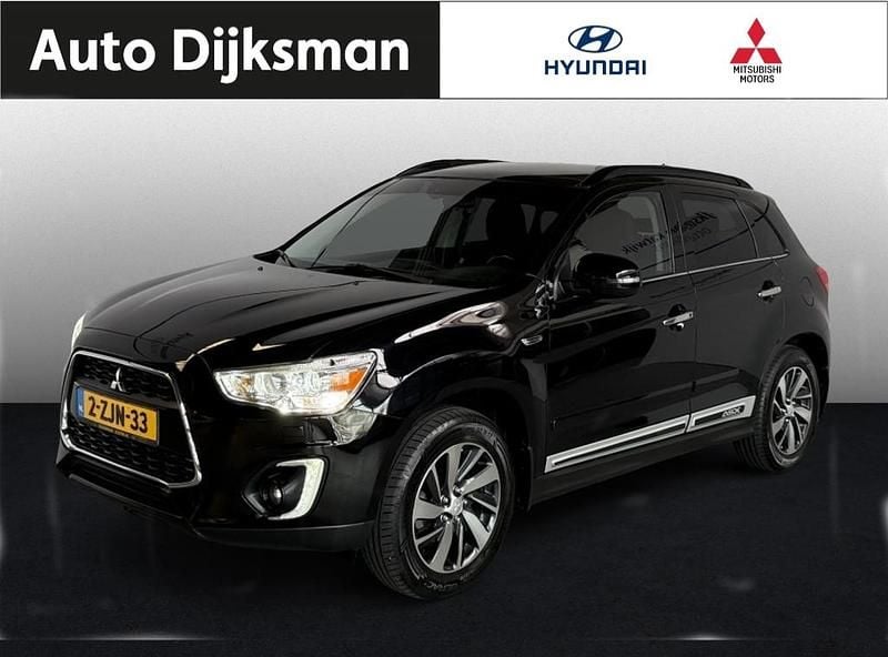 Zwart Gebruikt 2015 Mitsubishi ASX Intense+ SUV | € 13.950 (Eerlijke prijs) - Afbeelding 1/4