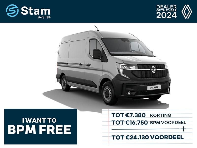 Grijs Gebruikt 2024 Renault Master Van | € 33.781 - Afbeelding 1/4