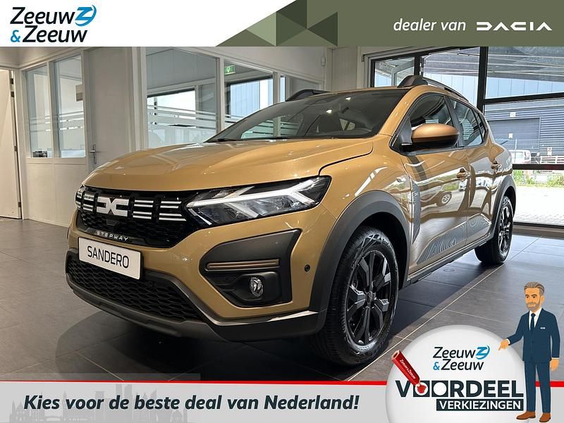 Beige safari Nieuw 2025 Dacia Sandero Extreme Hatchback | € 24.125 (Goede deal) - Afbeelding 1/4