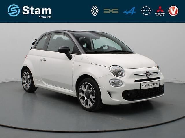 Wit Gebruikt 2021 Fiat 500C Cabriolet | € 14.790 (Eerlijke prijs) - Afbeelding 1/4