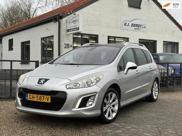 Grijs Gebruikt 2012 Peugeot 308 SW Allure Stationwagen | € 3.999 (Goede deal) - Afbeelding 1/4