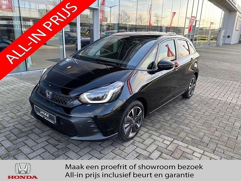 Zwart Nieuw 2025 Honda Jazz Advance Hatchback | € 30.385 (Goede deal) - Afbeelding 1/4