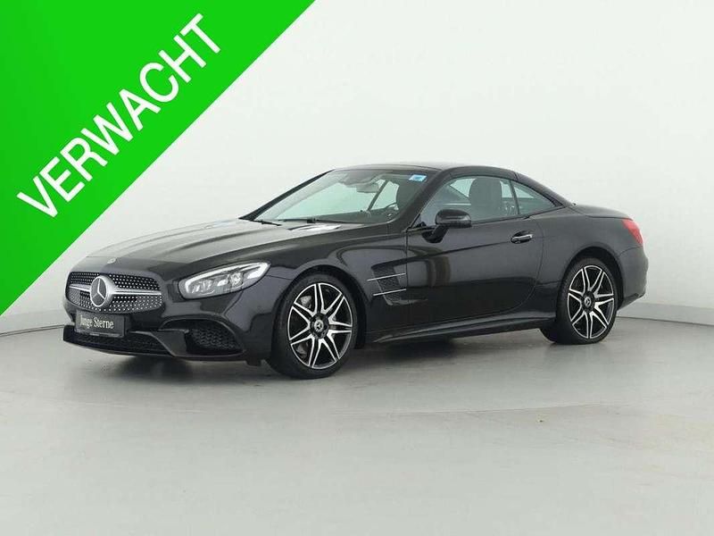 Zwart Occasion 2020 Mercedes SL400 AMG line Cabriolet | € 85.900 - Afbeelding 1/4