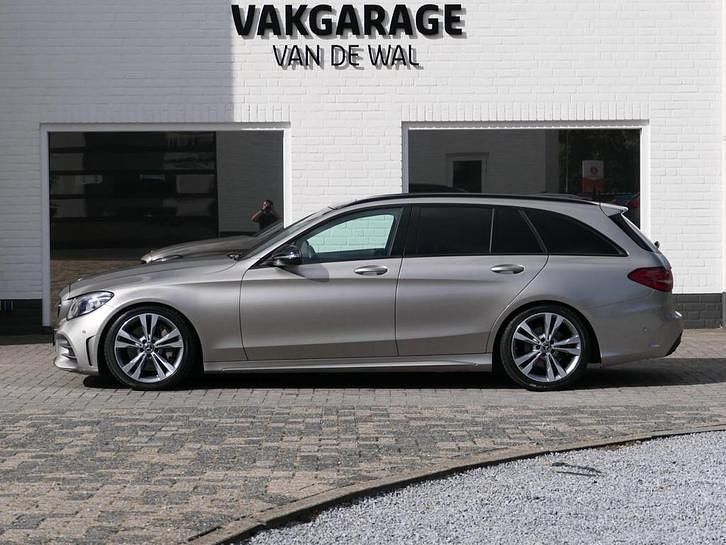 Occasion Mercedes C400 Premium Plus 334 PK (245 kW) 2018 Zilver Stationwagen