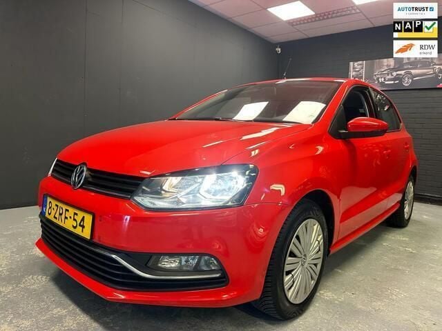 Rood Gebruikt 2015 VW Polo Hatchback | € 6.999 (Super prijs) - Afbeelding 1/4