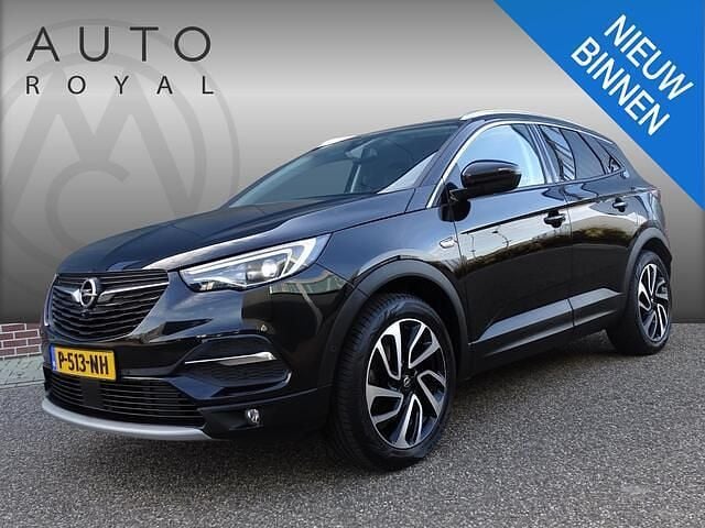 Zwart Gebruikt 2018 Opel Grandland X Innovation SUV | € 12.995 (Eerlijke prijs) - Afbeelding 1/4