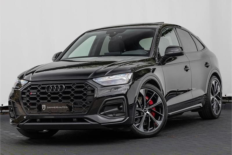 Zwart Gebruikt 2021 Audi SQ5 SUV | € 53.400 - Afbeelding 1/4