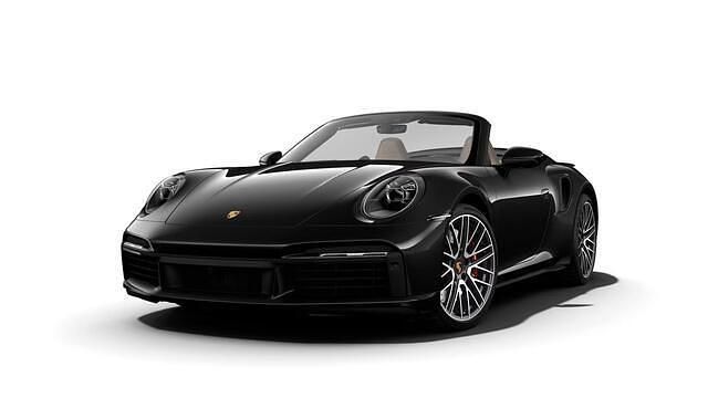 Zwart Gebruikt 2021 Porsche 911 Turbo Cabriolet Cabriolet | € 189.900 - Afbeelding 1/4