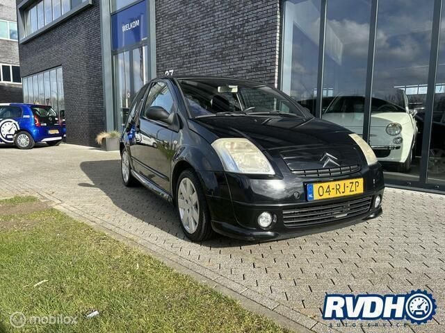 Zwart Gebruikt 2004 Citroën C2 VTR Sport Hatchback | € 2.750 (Iets duurder) - Afbeelding 1/4