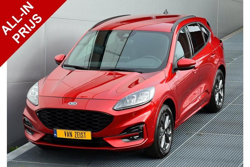 Rood Gebruikt 2022 Ford Kuga ST-Line X SUV | € 27.450 (Eerlijke prijs) - Afbeelding 1/4