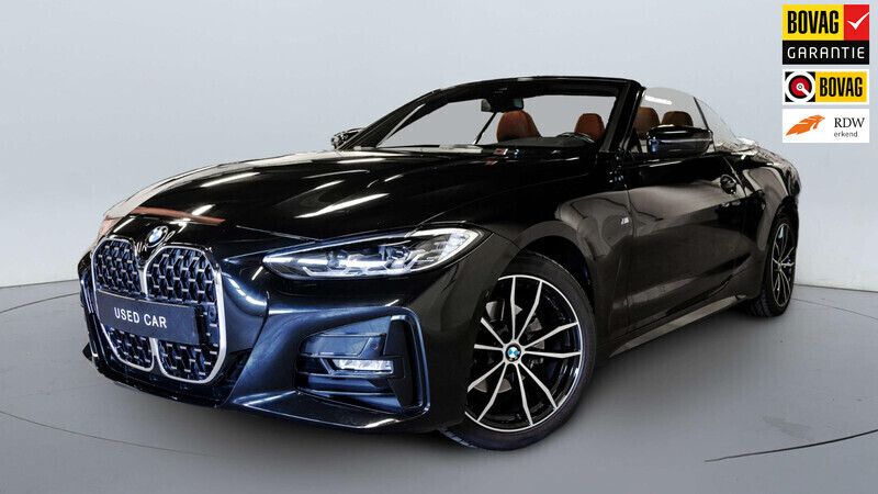 Zwart Gebruikt 2022 BMW 420 Executive Cabriolet | € 53.950 (Iets duurder) - Afbeelding 1/4