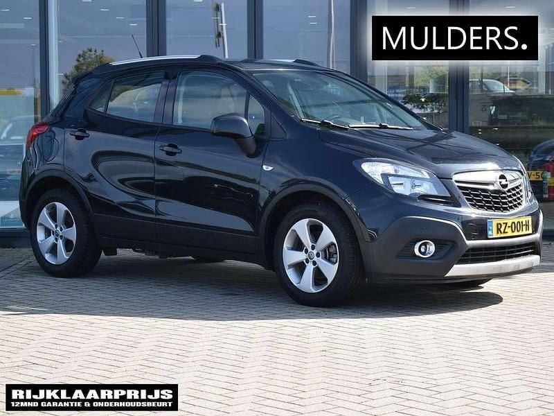 Zwart Gebruikt 2016 Opel Mokka Innovation SUV | € 12.945 (Eerlijke prijs) - Afbeelding 1/3
