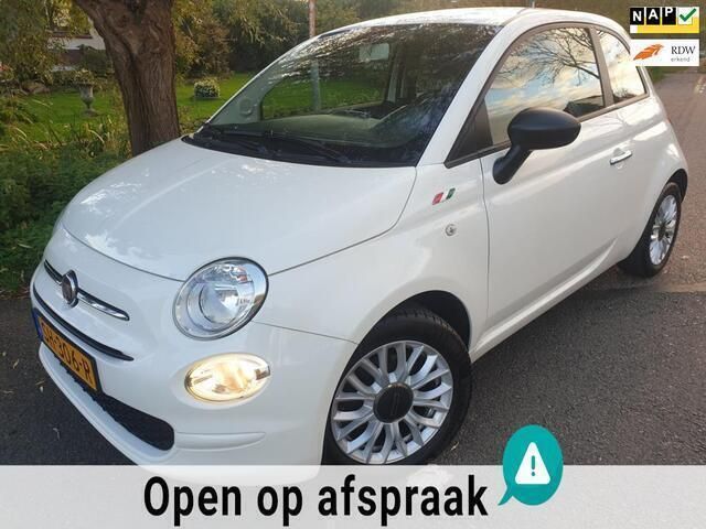 Wit Gebruikt 2018 Fiat 500 Pop Star Hatchback | € 8.500 (Super prijs) - Afbeelding 1/4