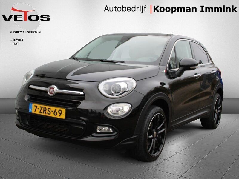 Zwart Gebruikt 2015 Fiat 500X Lounge SUV | € 11.950 (Iets duurder) - Afbeelding 1/4