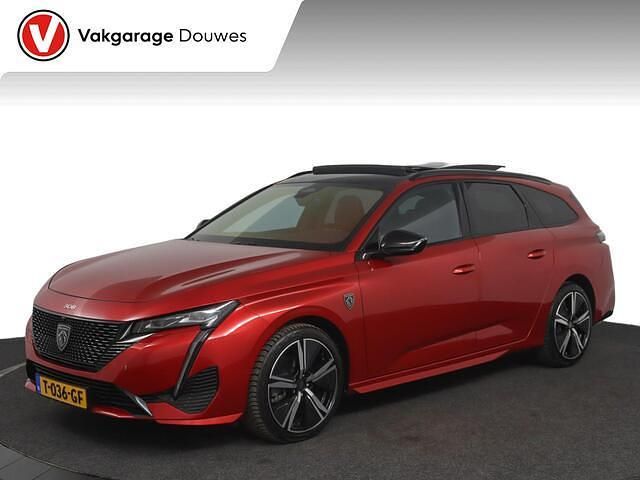 Rood Gebruikt 2022 Peugeot 308 SW Business-Line Stationwagen | € 25.950 - Afbeelding 1/4